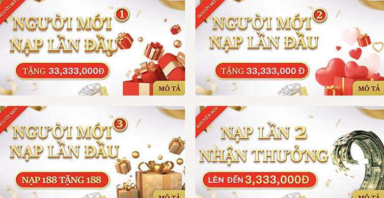 Năm ưu đãi phổ biến được xếp hạng Soco88 - Soco88